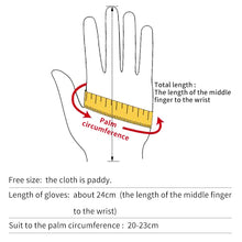 Load image into Gallery viewer, Winter / Spring gloves Big stretch cottonwrist plush