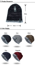 Load image into Gallery viewer, Winter Beanie Black Humor Warm Soft  Knitted Cap