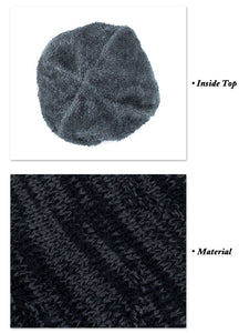 Winter Beanie Black Humor Warm Soft  Knitted Cap