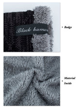 Load image into Gallery viewer, Winter Beanie Black Humor Warm Soft  Knitted Cap