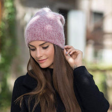 Load image into Gallery viewer, Rabbit fur Beanie Hat