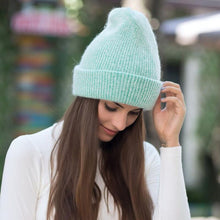 Load image into Gallery viewer, Rabbit fur Beanie Hat